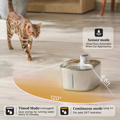 The Kitty Stream™ Wireless Fountain
